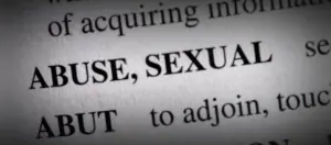 The definition of "sexual abuse" in a dictionary.